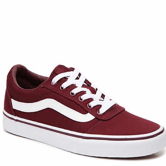 maroon vans